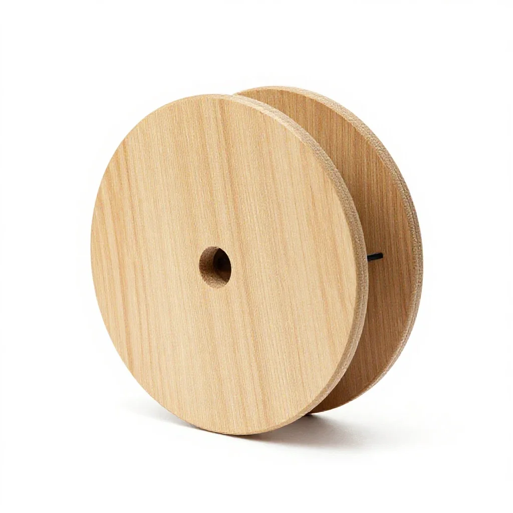 Chalk line reel isolated on a white background