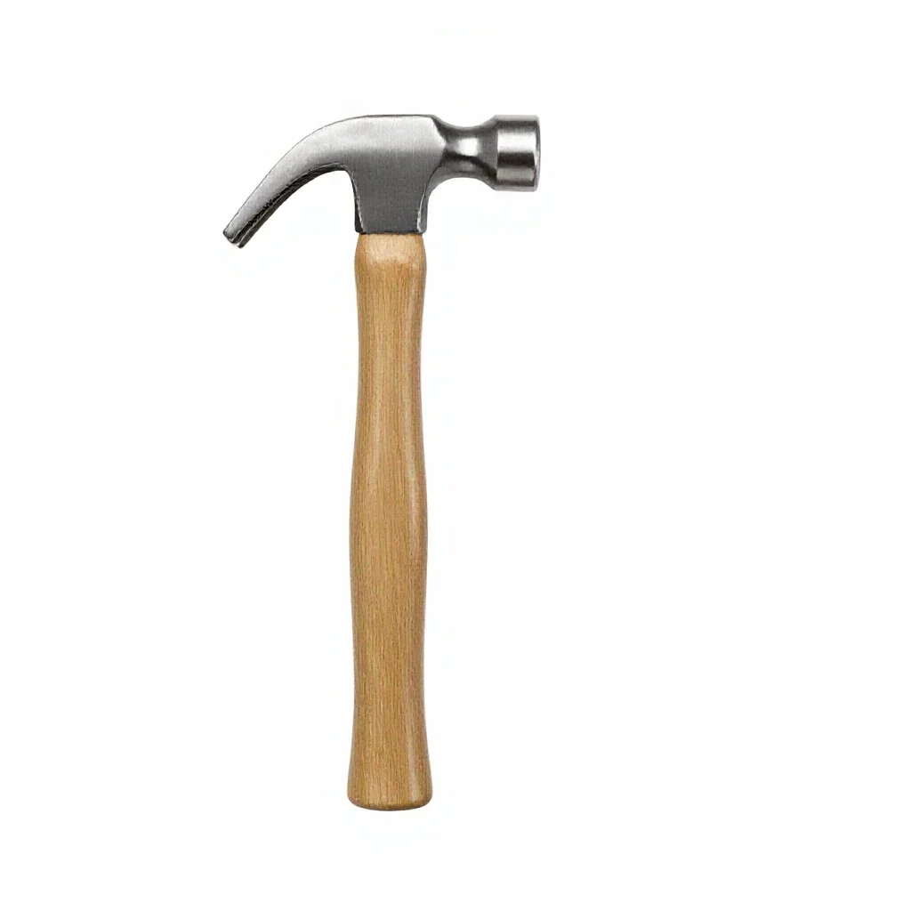 Claw hammer isolated on a white background