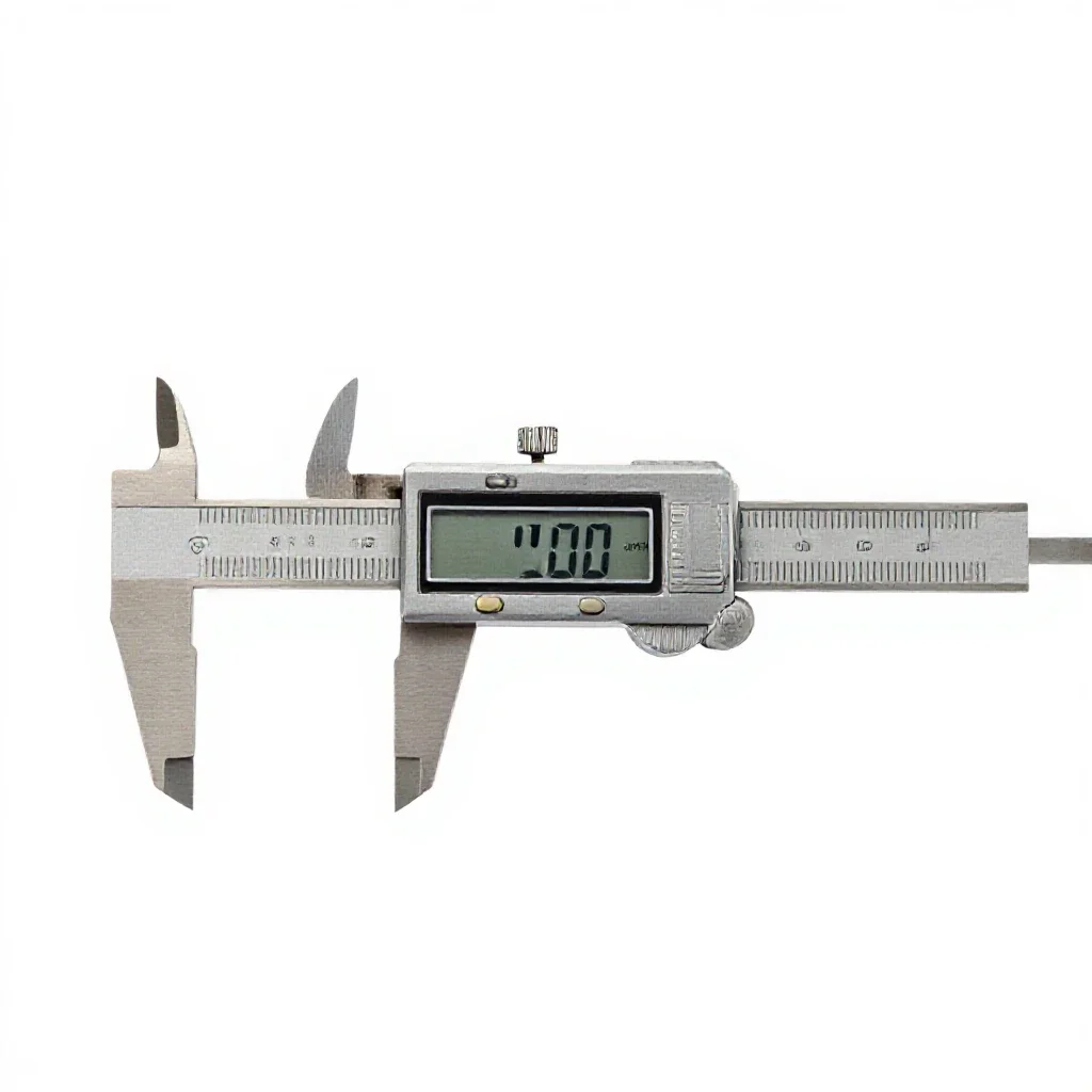 Digital caliper isolated on a white background