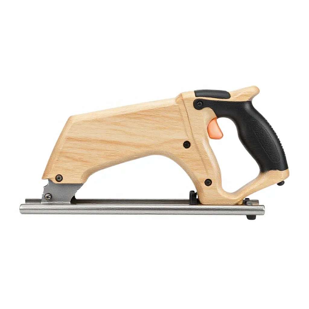 Japanese pull saw isolated on a white background