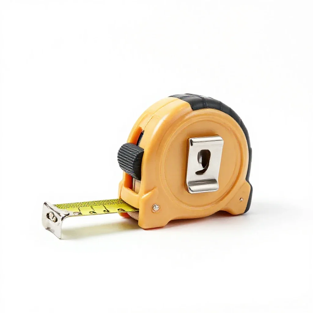 Tape measure isolated on a white background