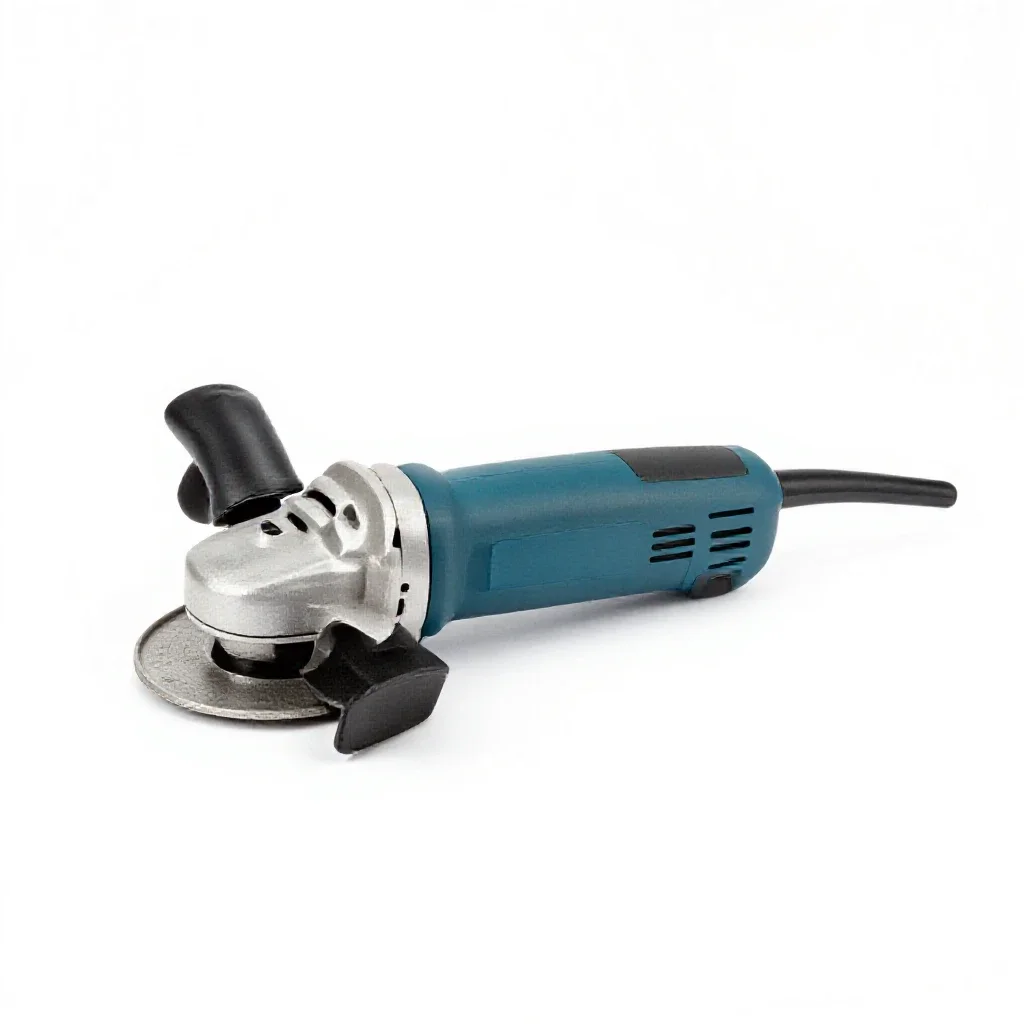 Angle grinder isolated on a white background