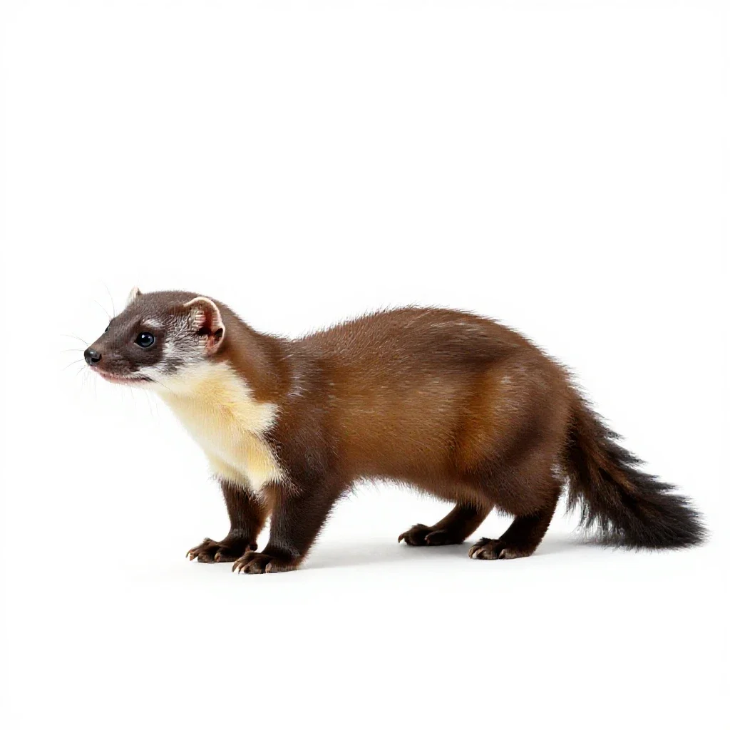 Dasyure isolated on a white background