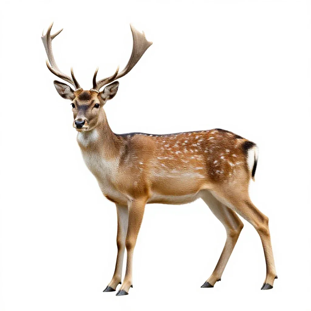 Doe isolated on a white background