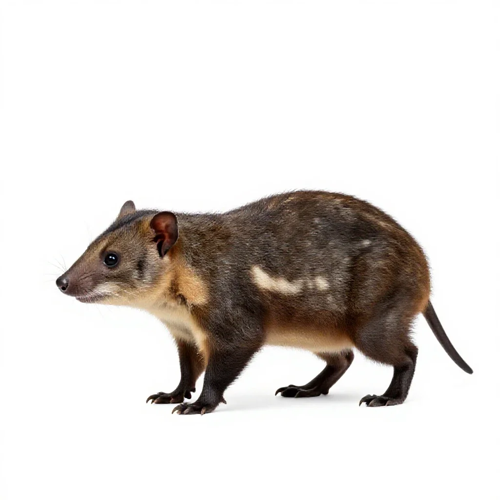 Prototherian isolated on a white background