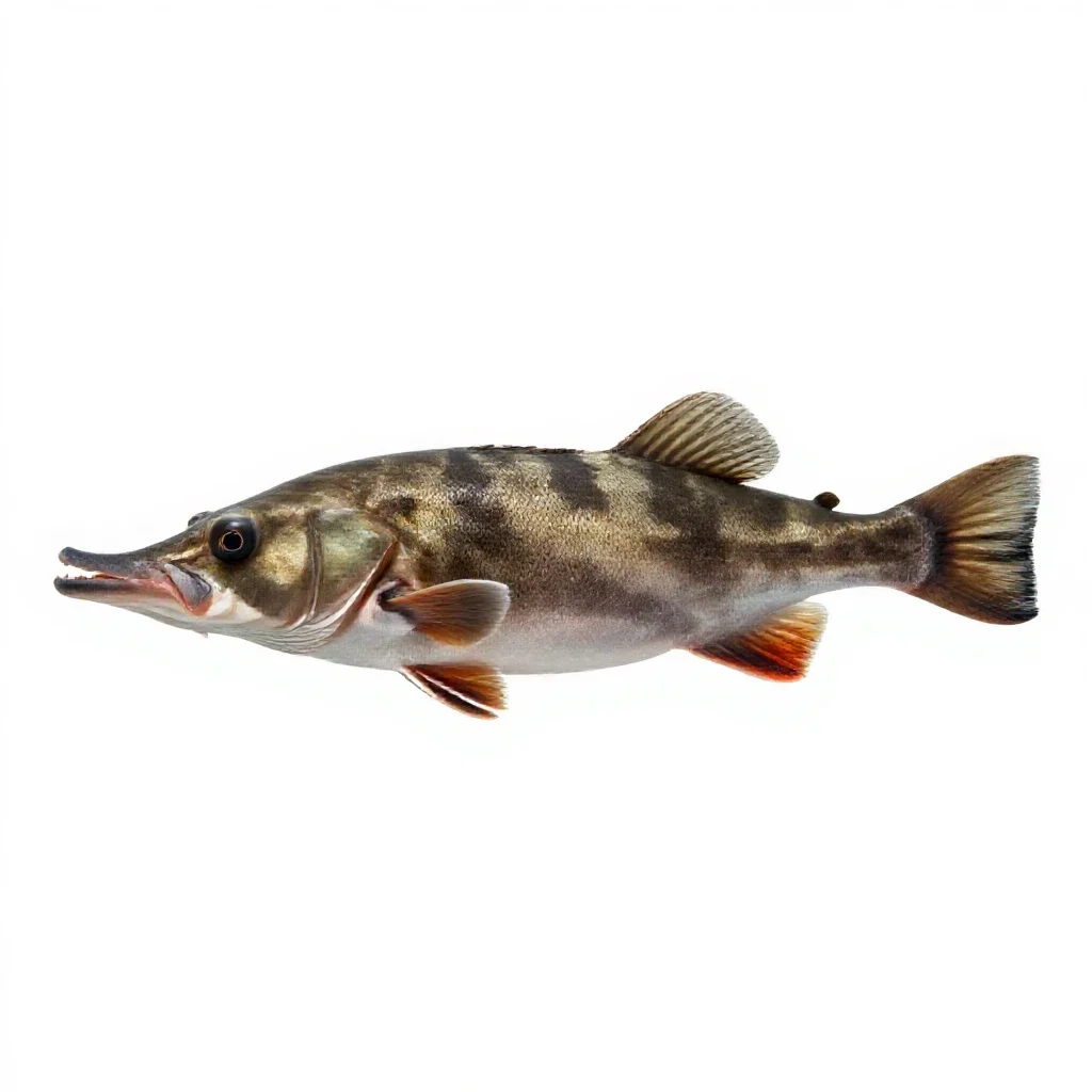 Boarfish isolated on a white background