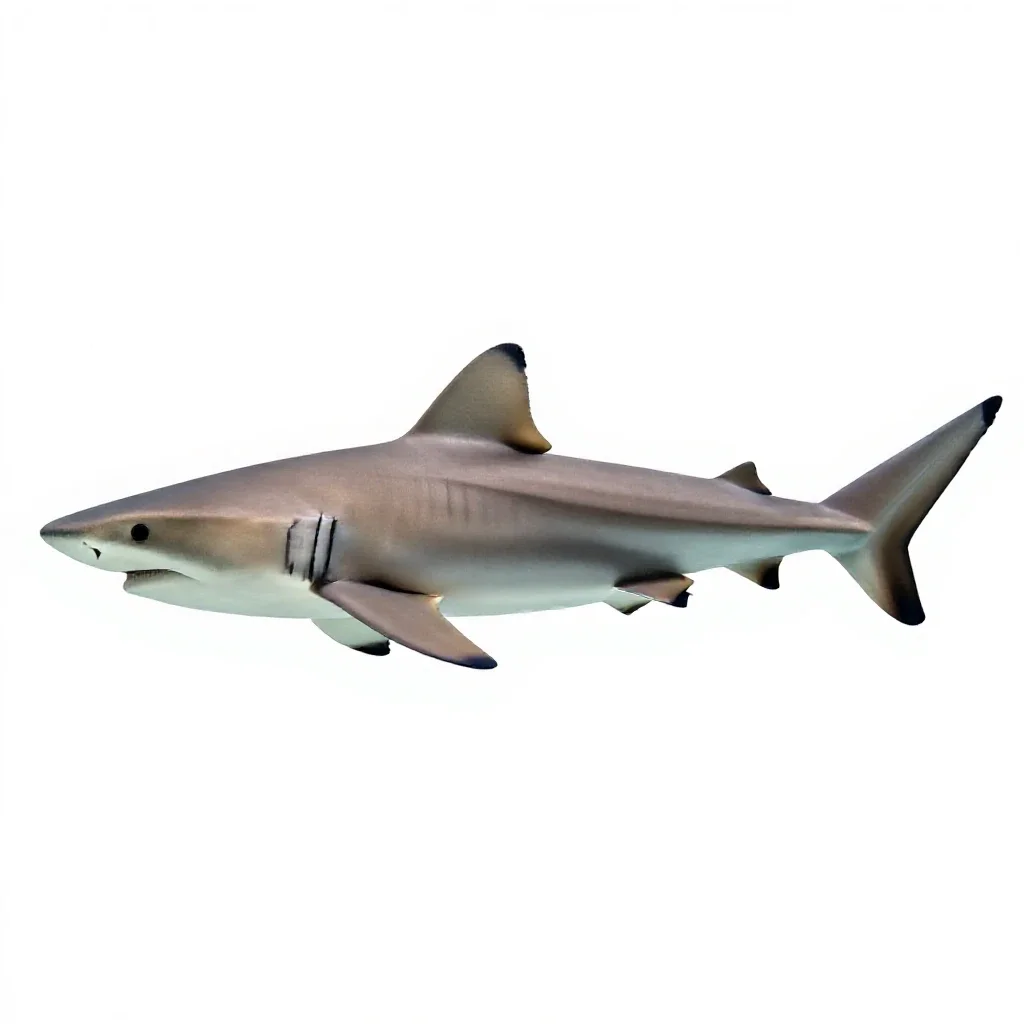 Cat shark isolated on a white background