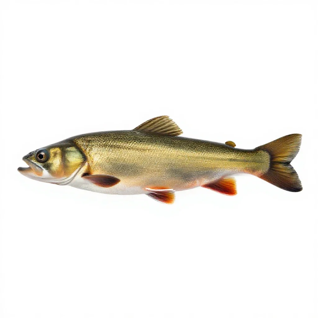 Chub isolated on a white background