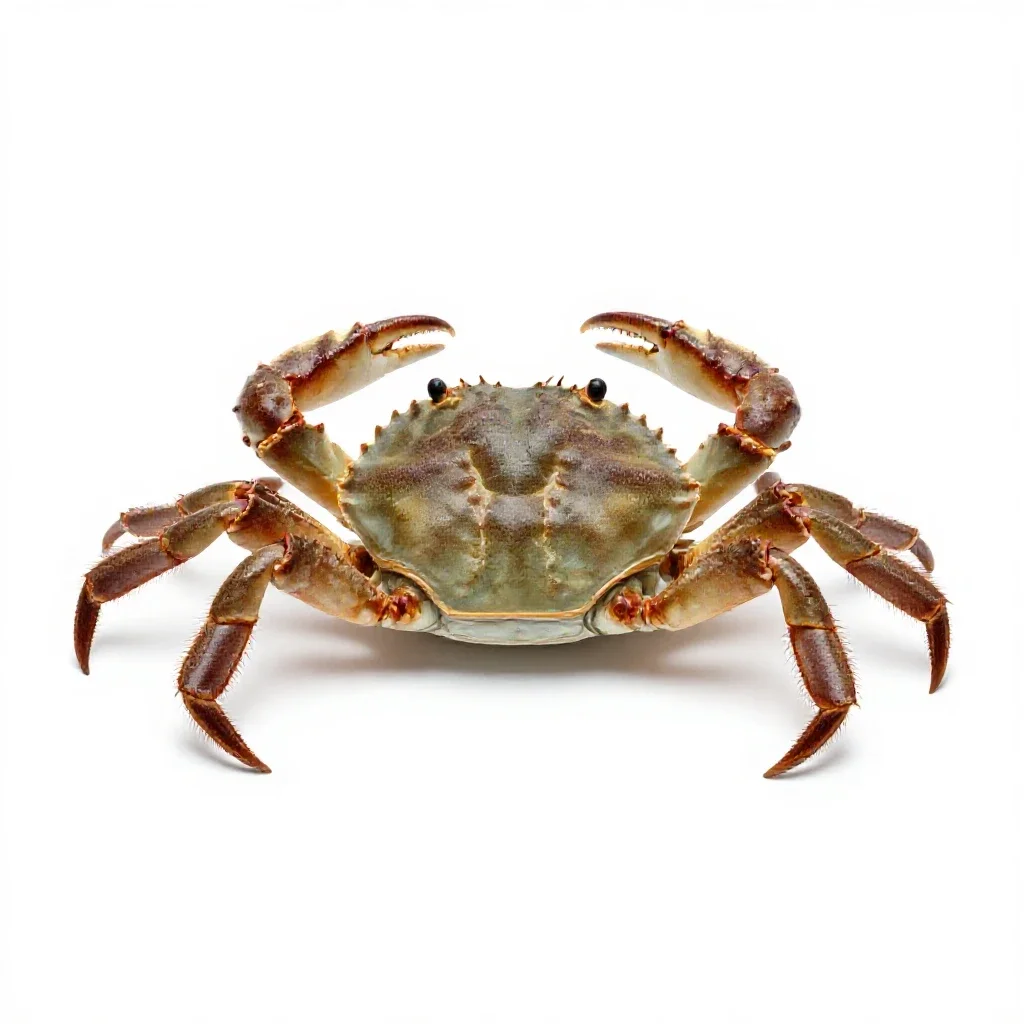 Crab isolated on a white background