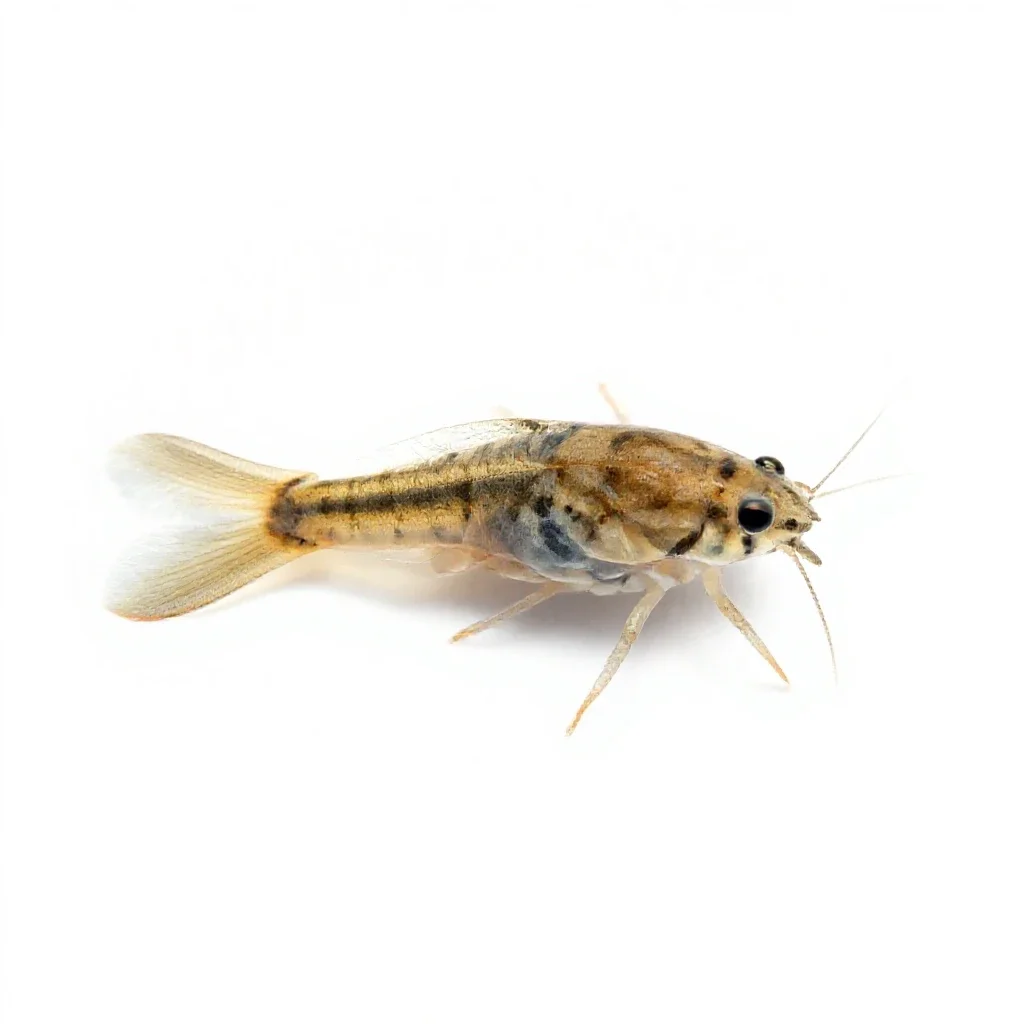 Daphnia isolated on a white background