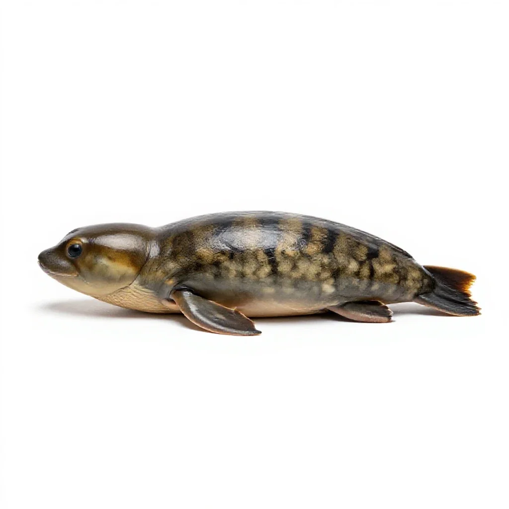 Geoduck isolated on a white background