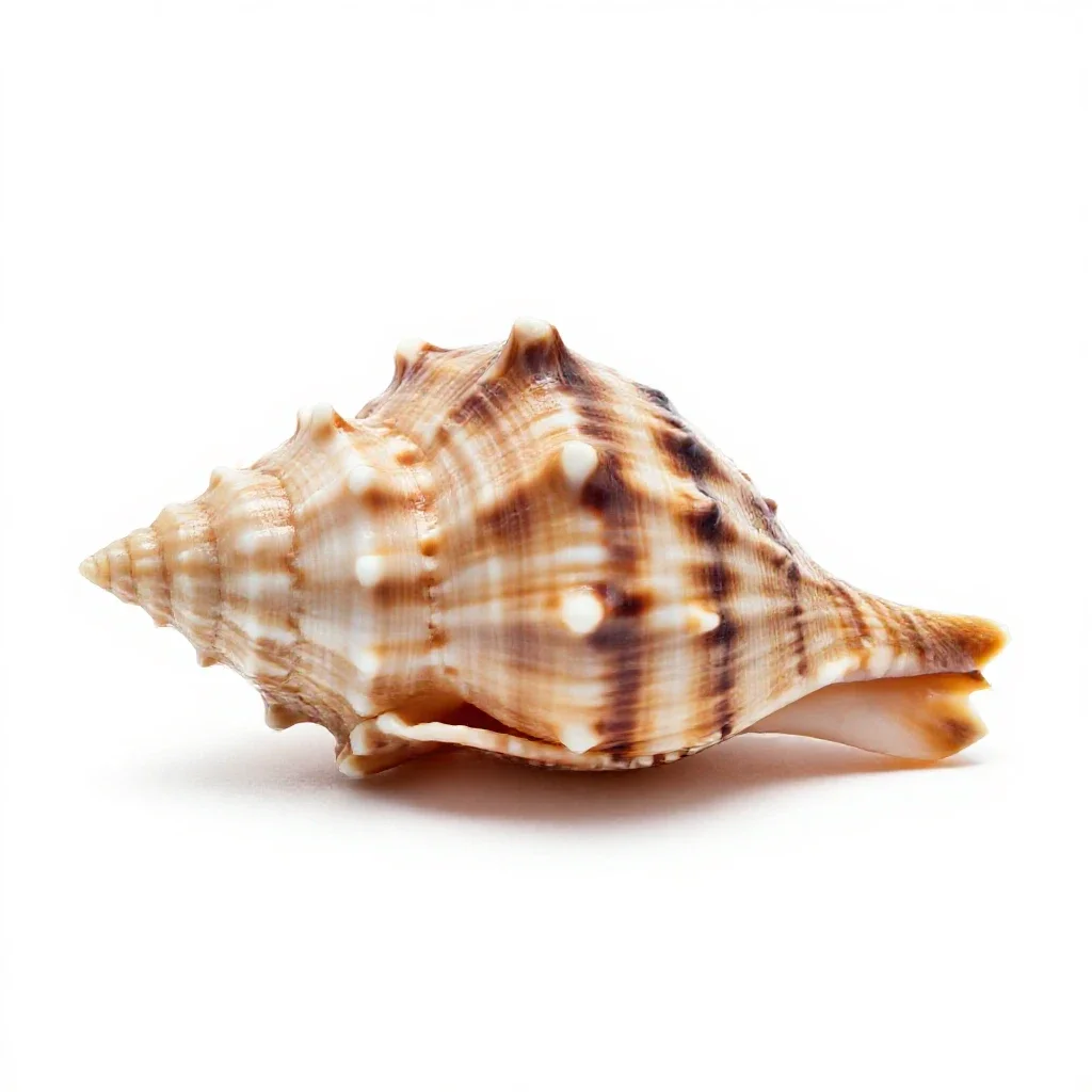 Giant conch isolated on a white background
