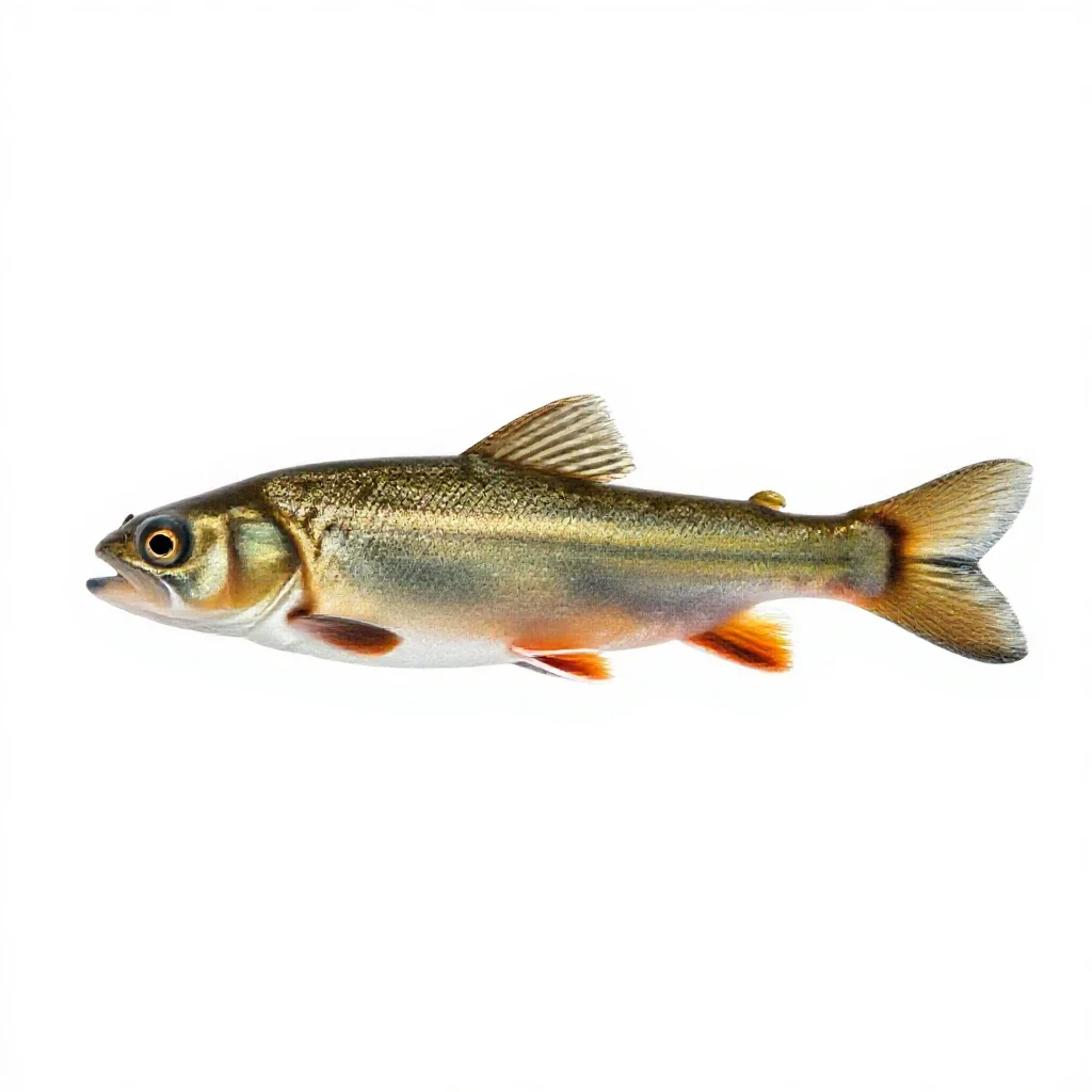 Gudgeon isolated on a white background
