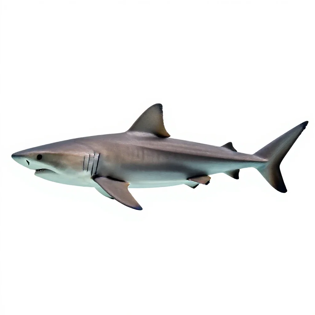 Mako isolated on a white background