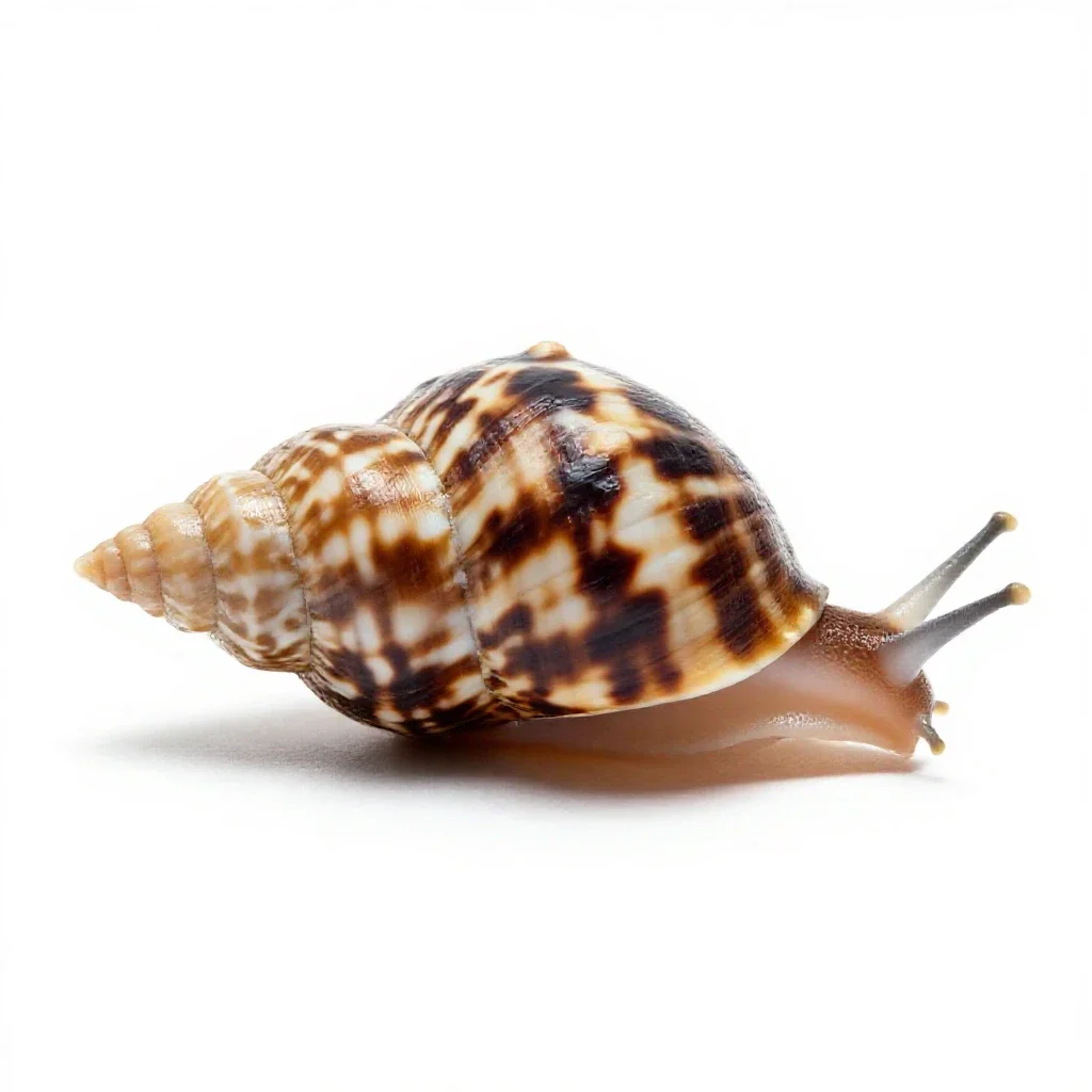 Neritid isolated on a white background