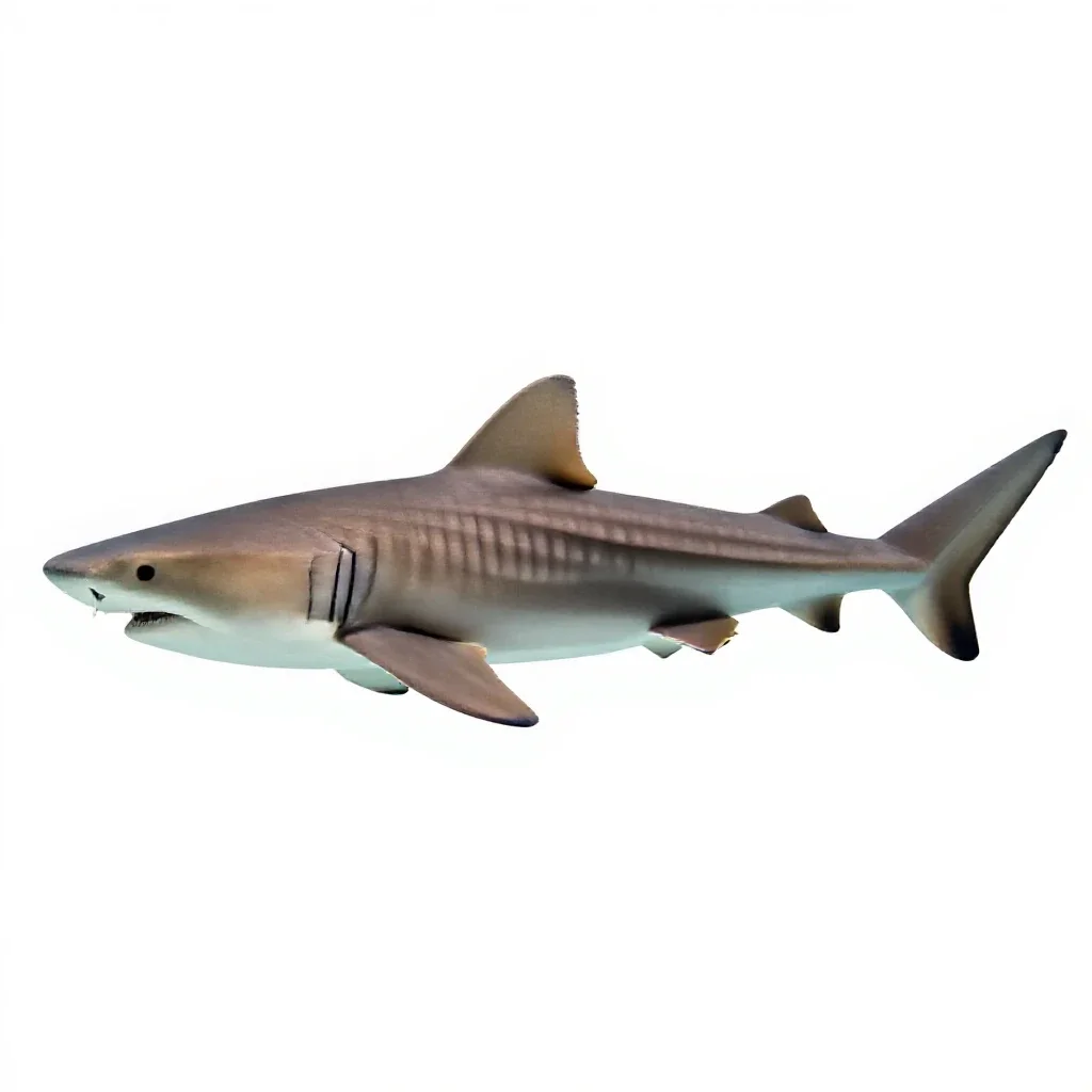 Nurse shark isolated on a white background