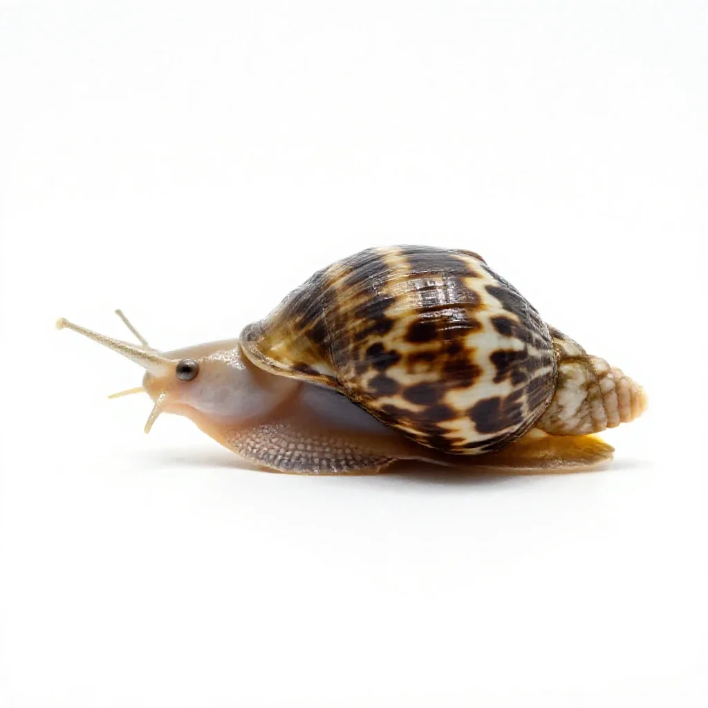 Physa isolated on a white background