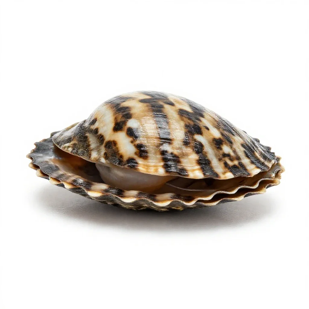 Piddock isolated on a white background