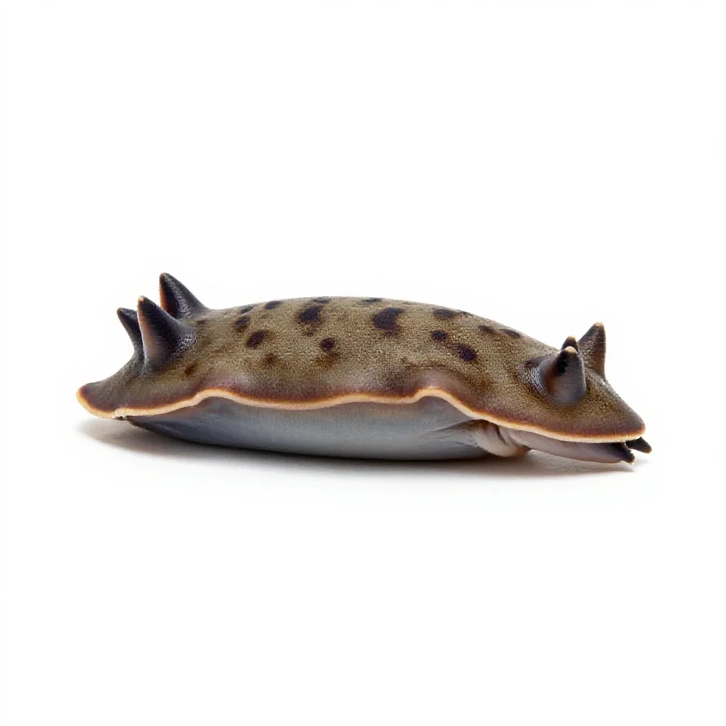 Sea hare isolated on a white background
