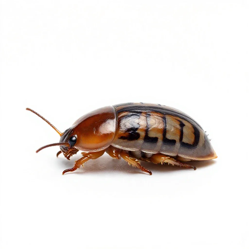 Sow bug isolated on a white background