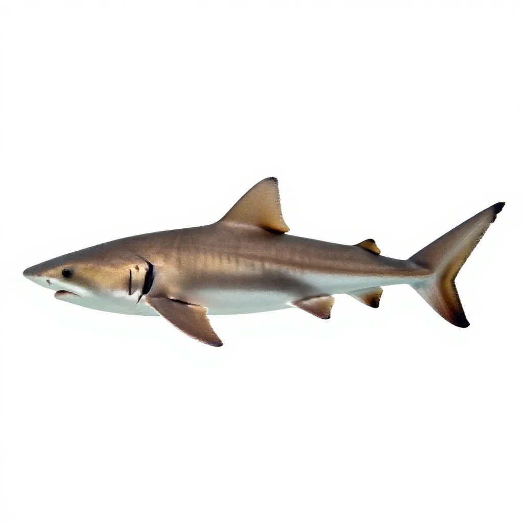 Spiny dogfish isolated on a white background