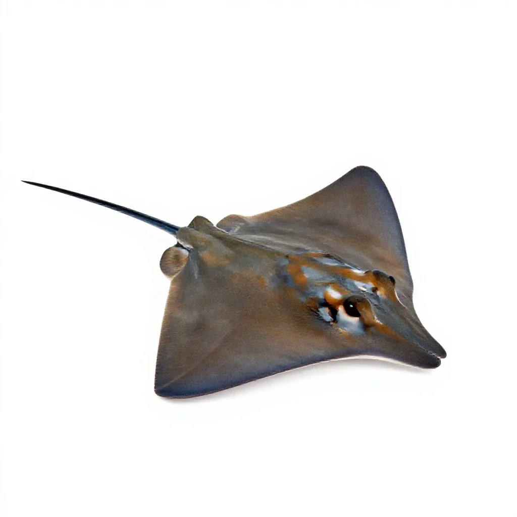 Stingray isolated on a white background