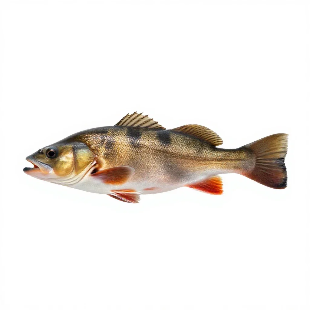 Tench isolated on a white background