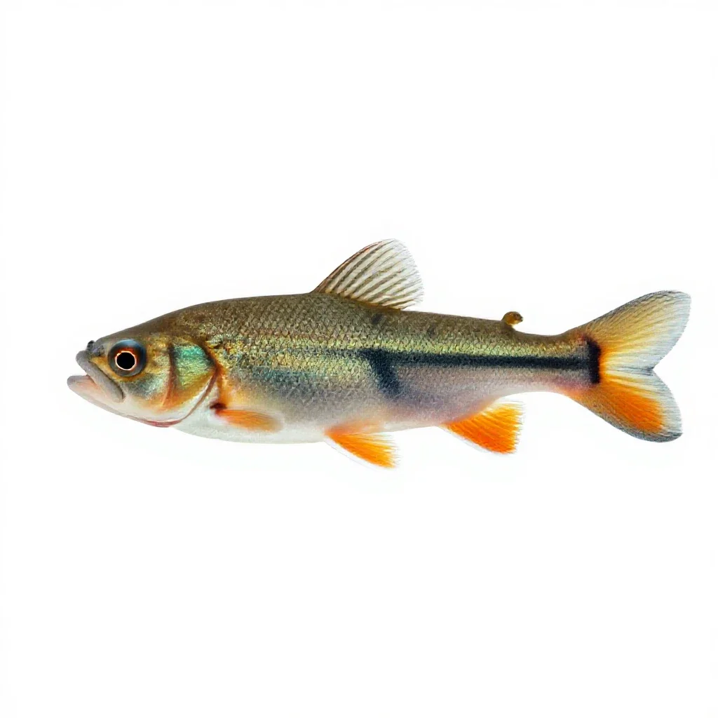 Topminnow isolated on a white background