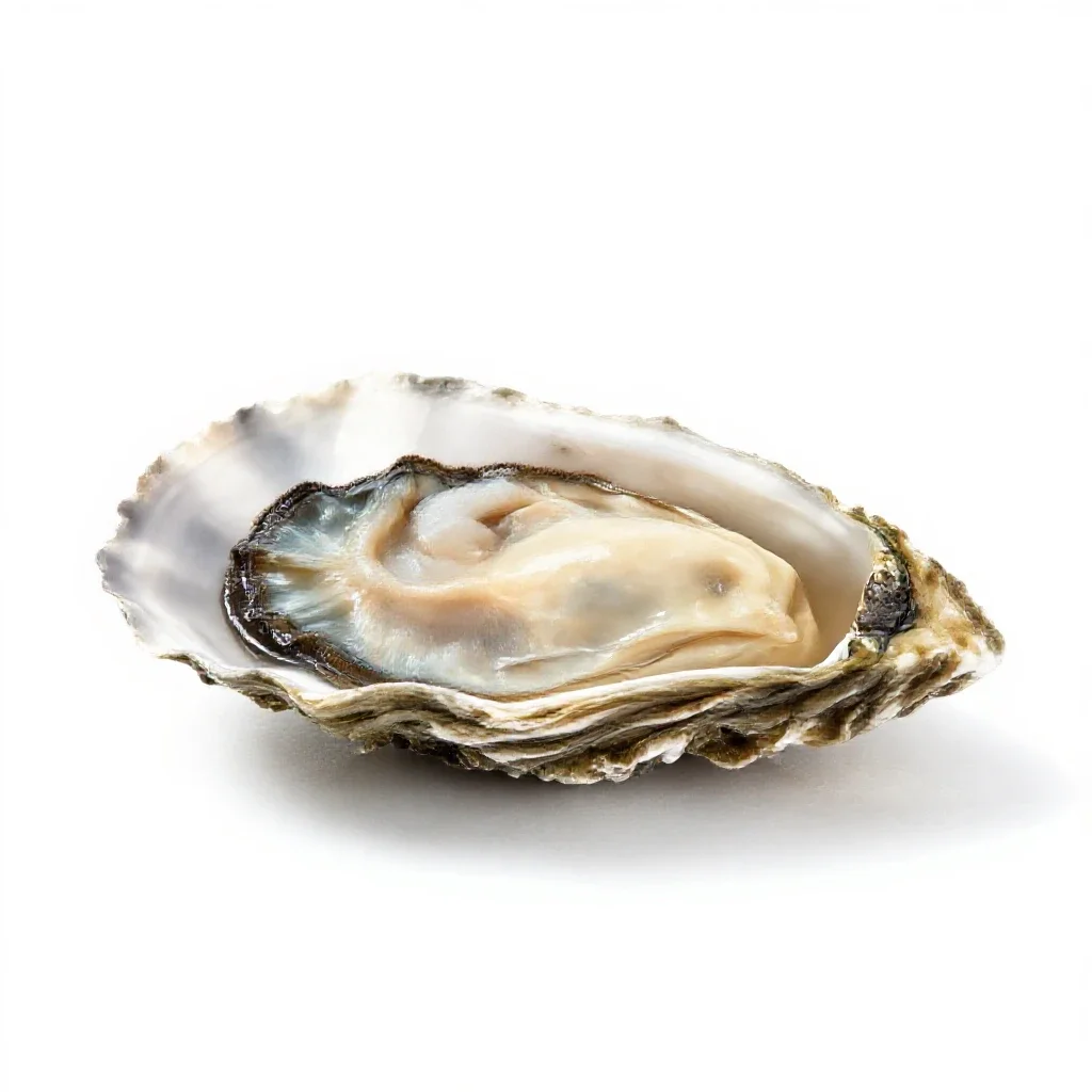 Window oyster isolated on a white background