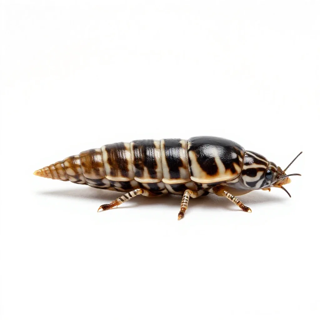 Zebra mussel isolated on a white background