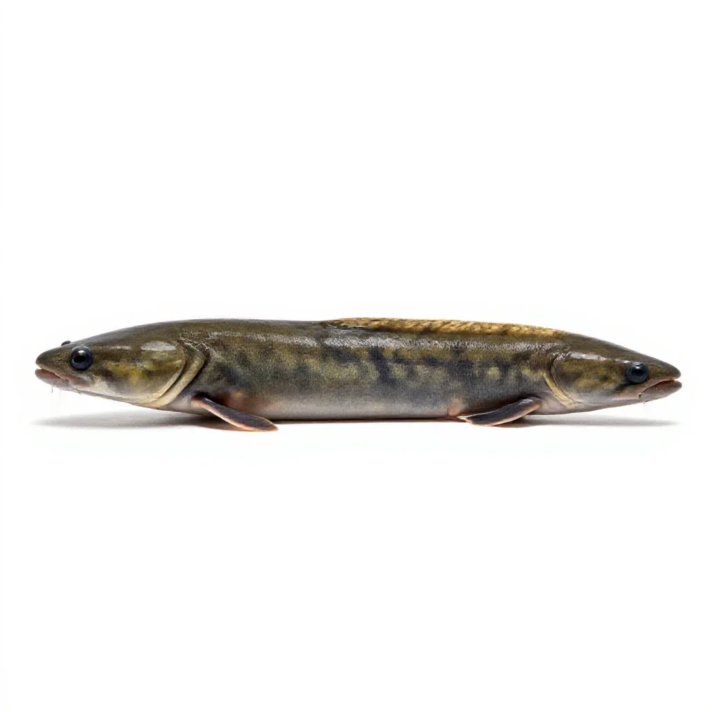 Electric eel isolated on a white background