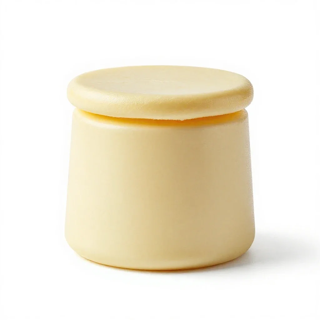 Butter churn isolated on a white background