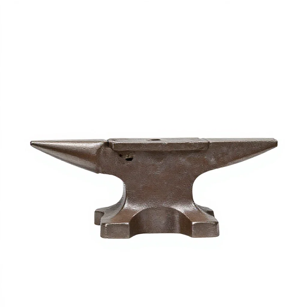 Cobbler's anvil isolated on a white background