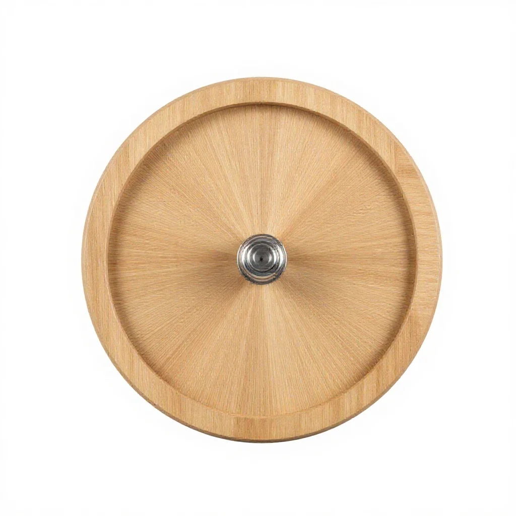 Spinning wheel isolated on a white background
