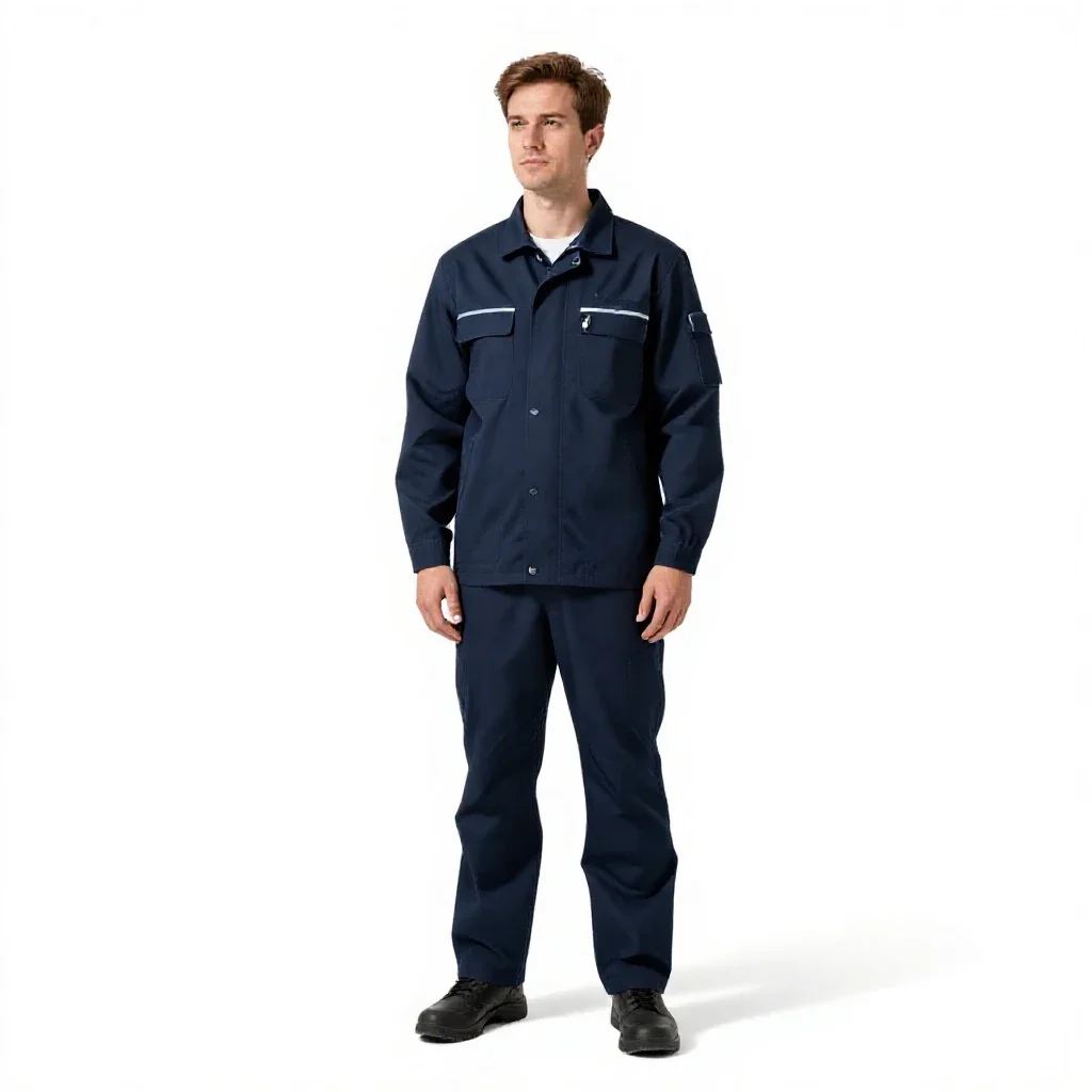 Cryosleep technician isolated on a white background