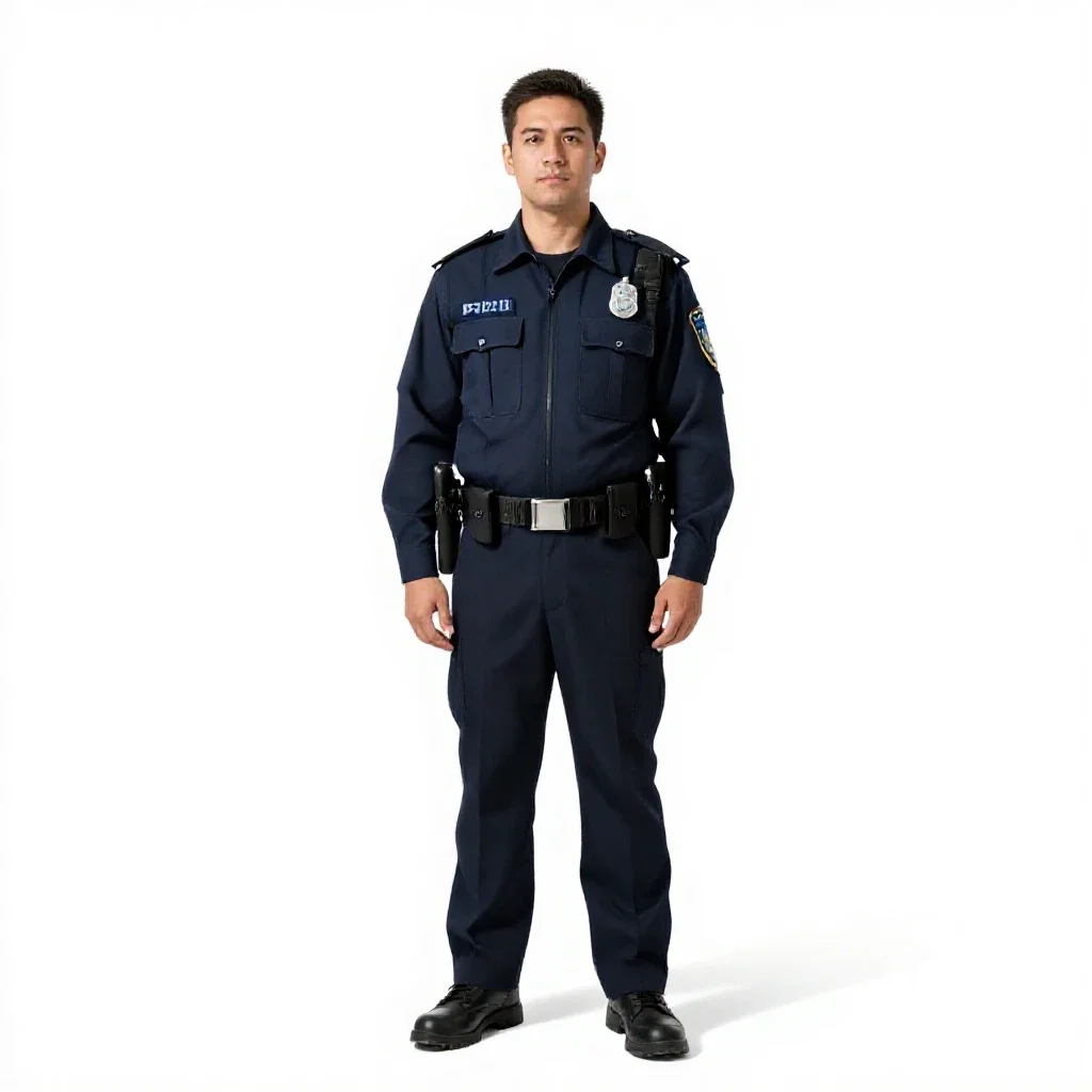 Hive-city enforcer isolated on a white background