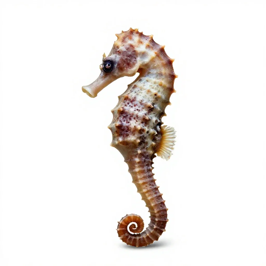 Seahorse isolated on a white background