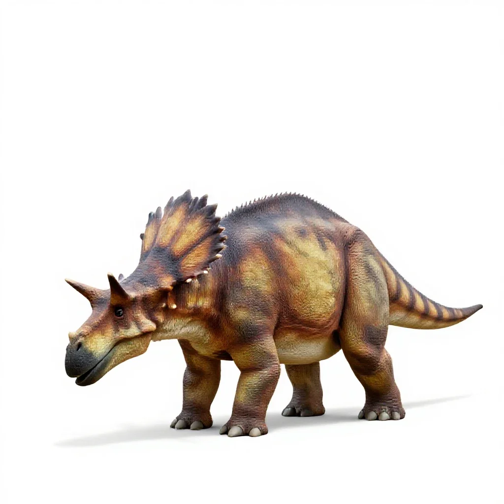 Stegosaurus isolated on a white background