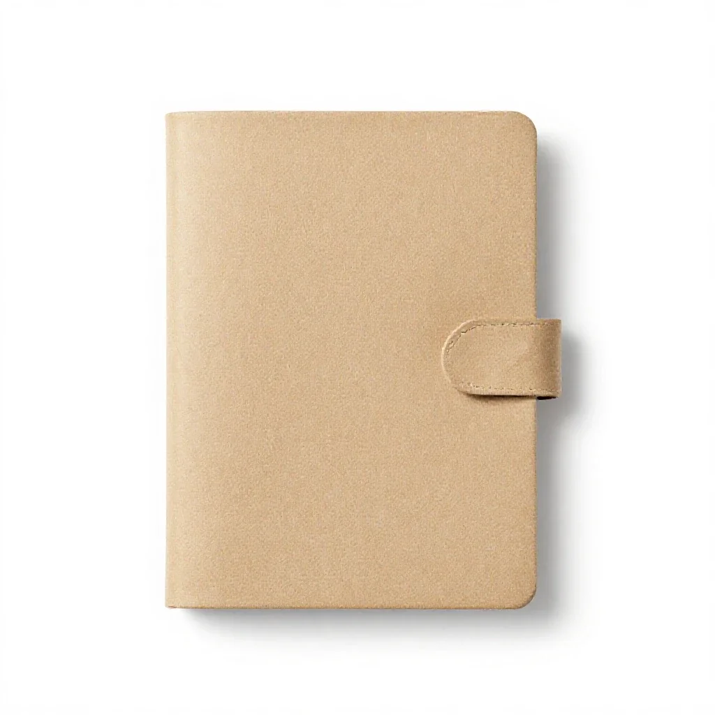 Spellbook with clasps isolated on a white background