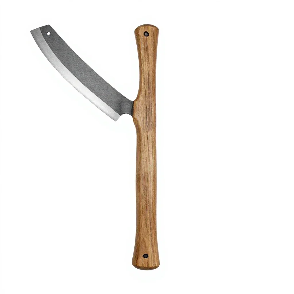 Orcish cleaver isolated on a white background