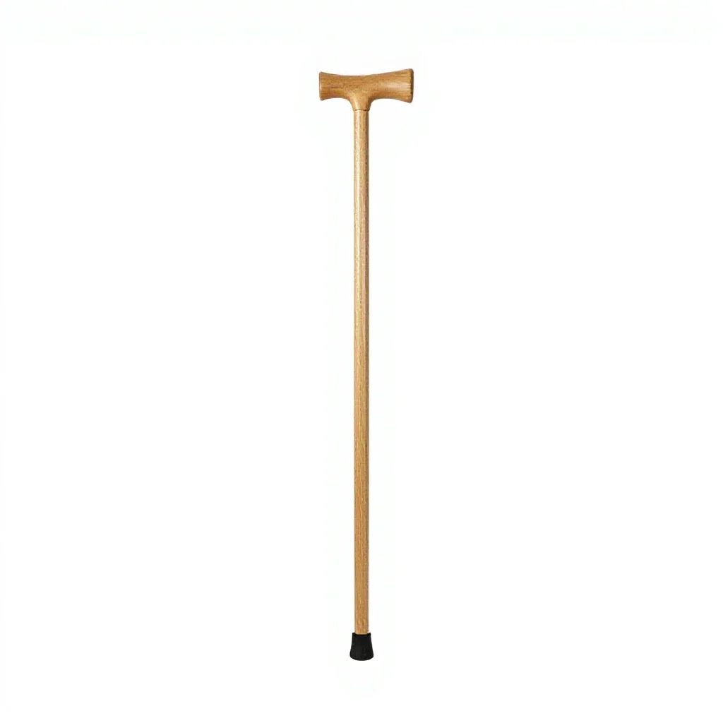Walking cane isolated on a white background