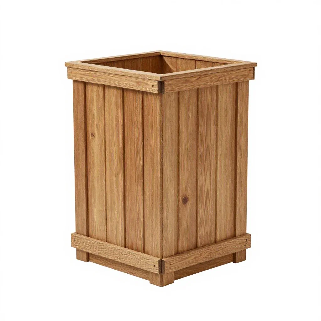 Compost bin isolated on a white background