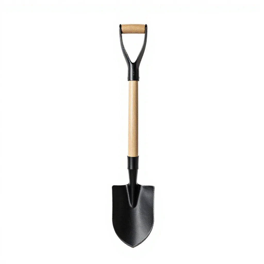 Garden hoe isolated on a white background