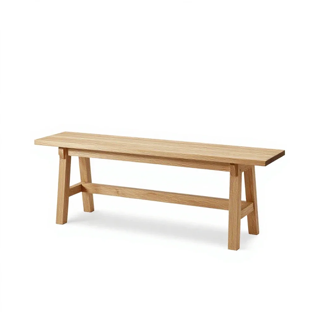 Potting bench isolated on a white background