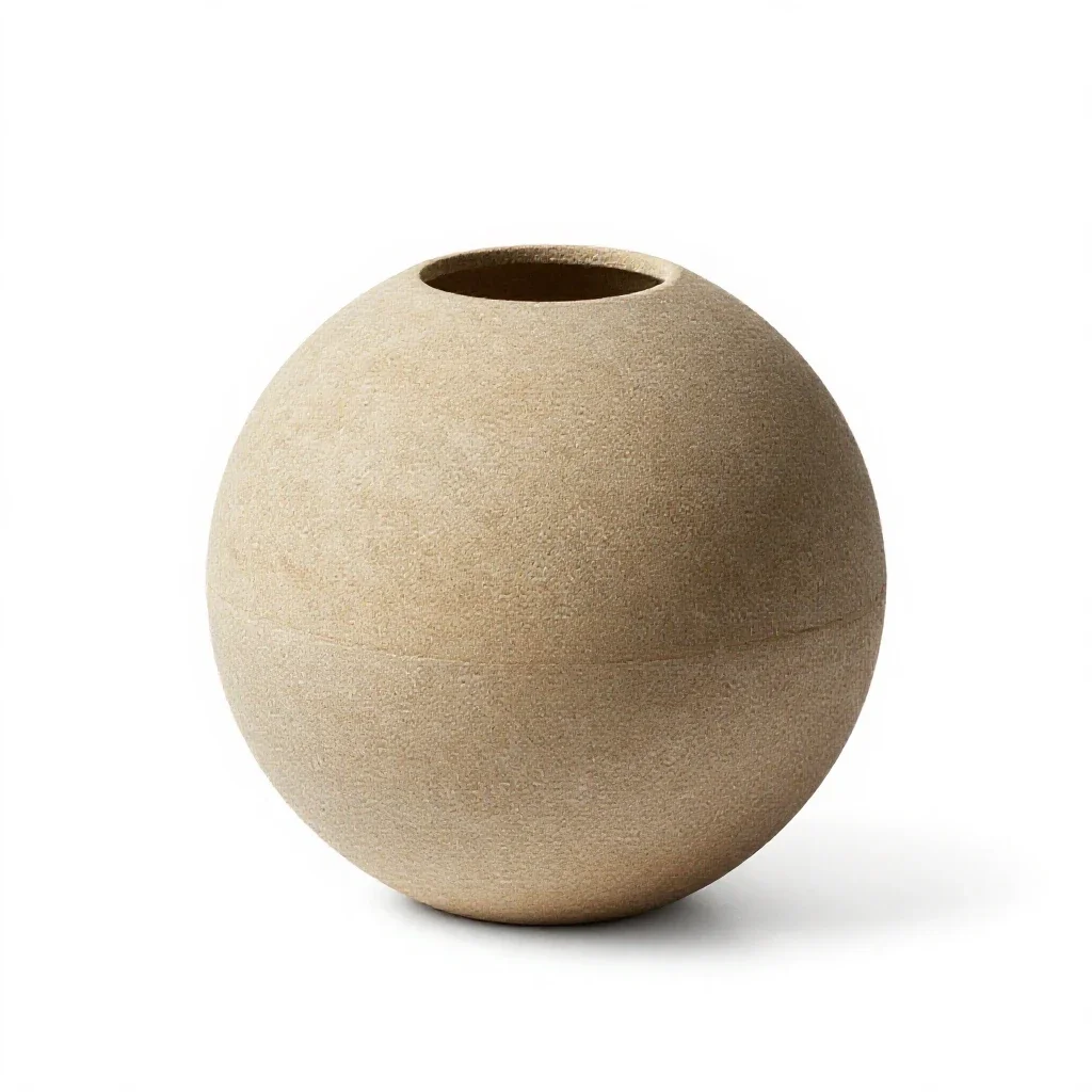 Watering globe isolated on a white background
