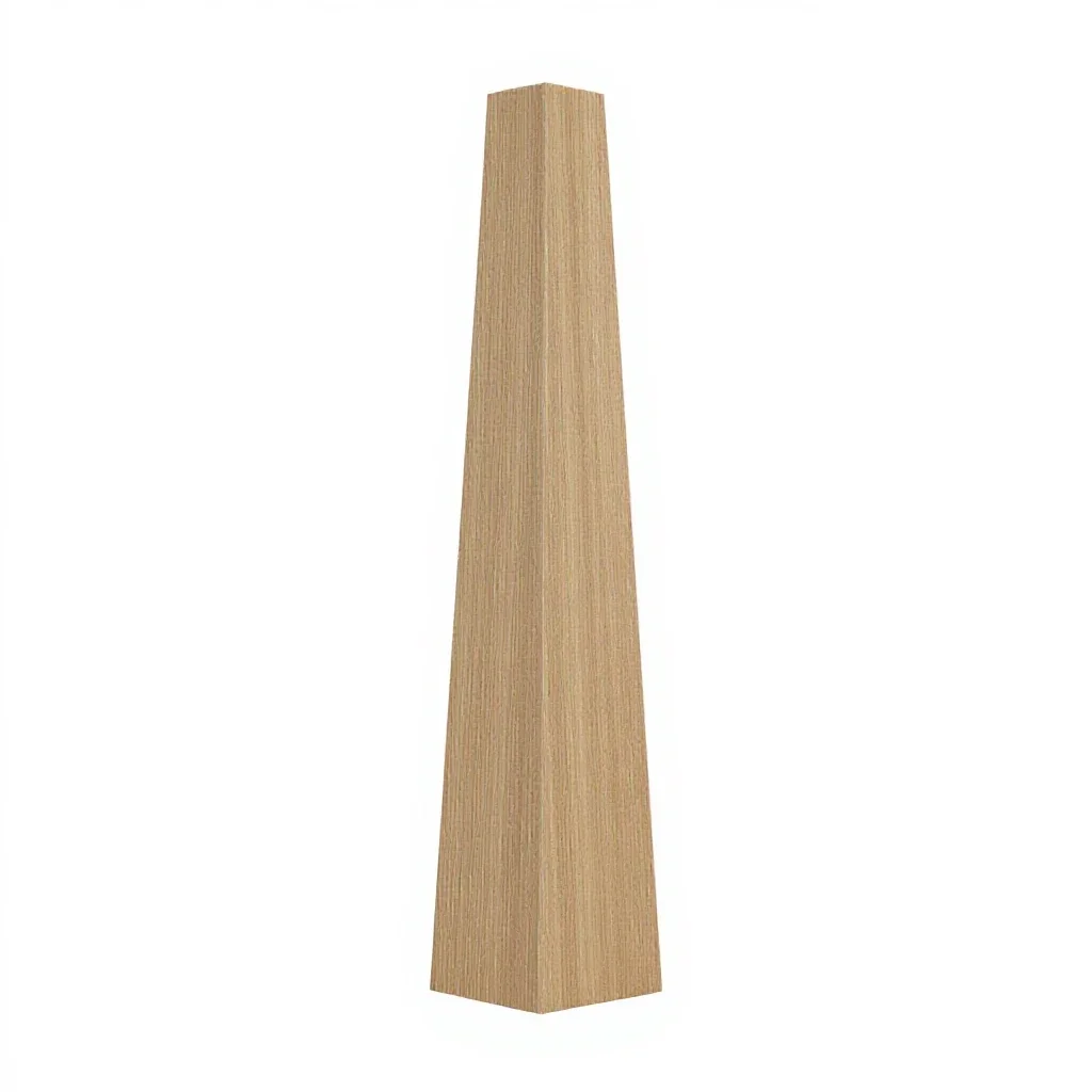 Obelisk plant support isolated on a white background