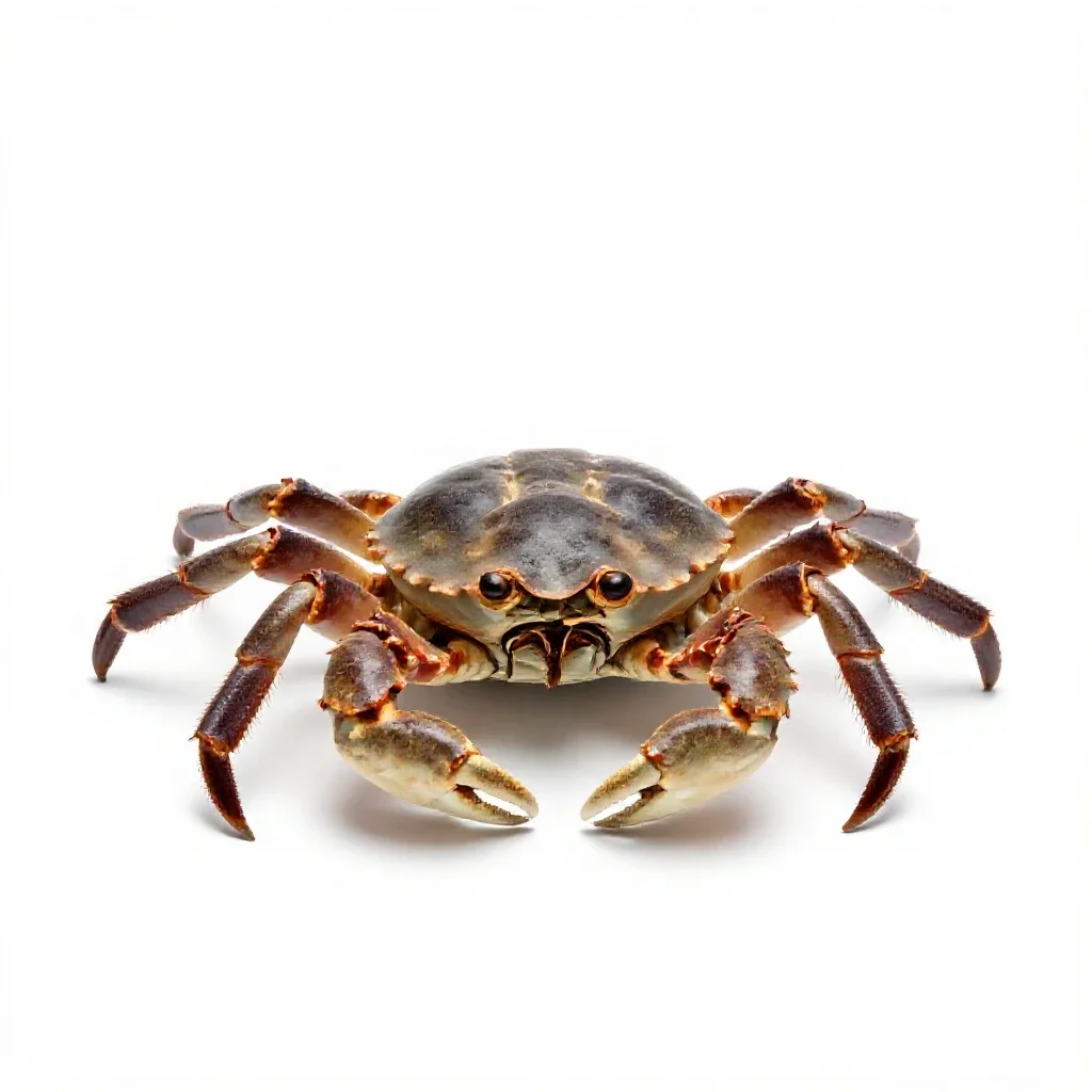 Horseshoe crab isolated on a white background