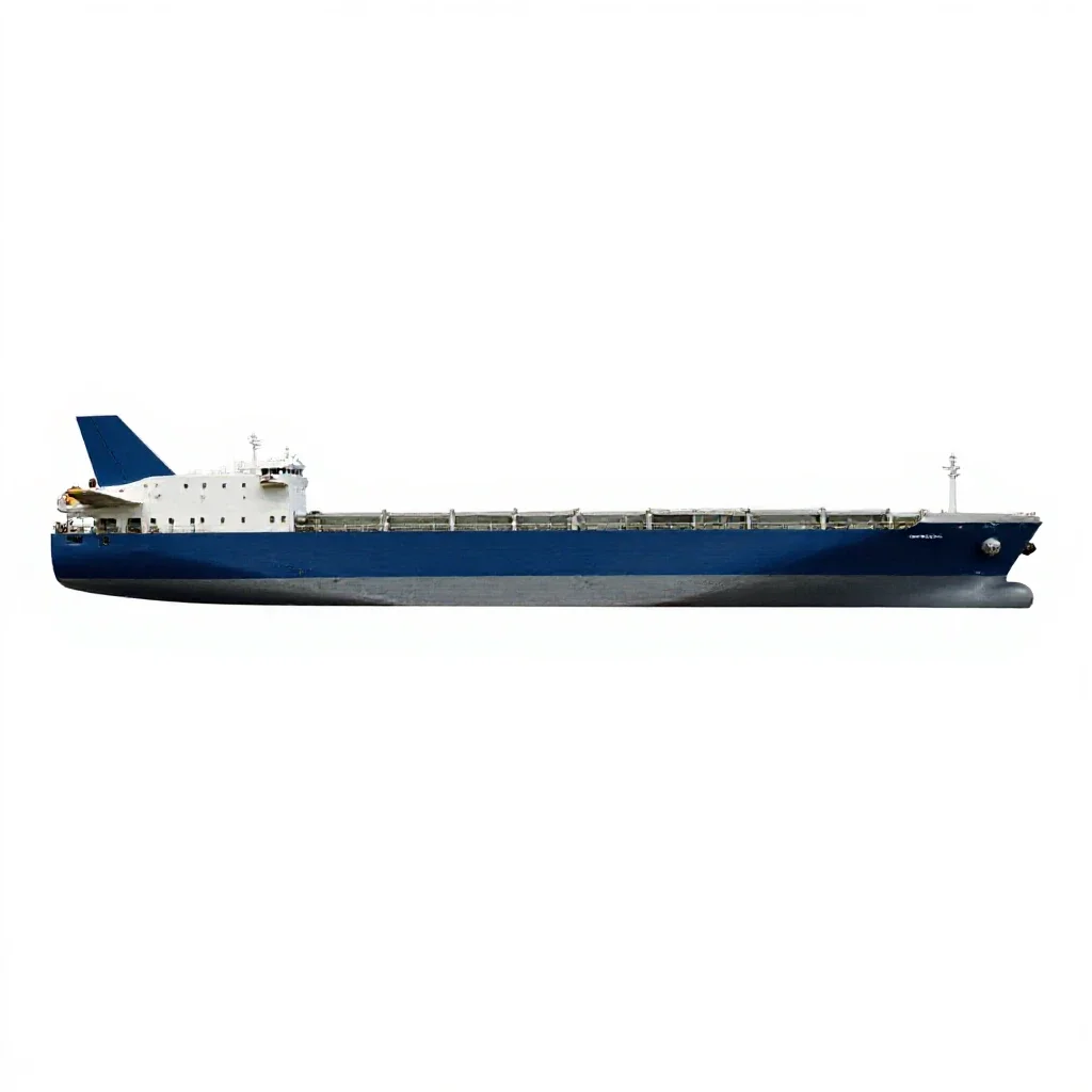 Cargo freighter aircraft isolated on a white background