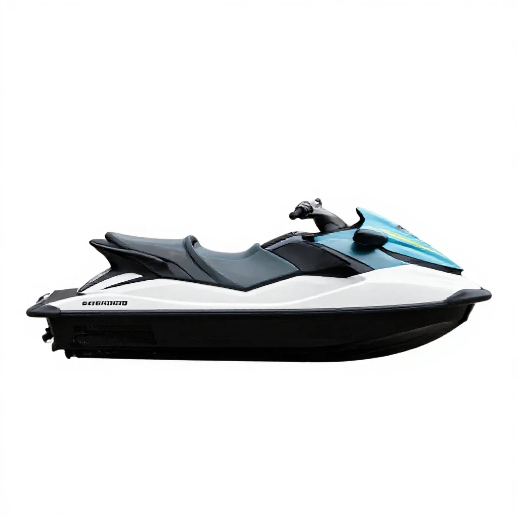 Jet ski isolated on a white background