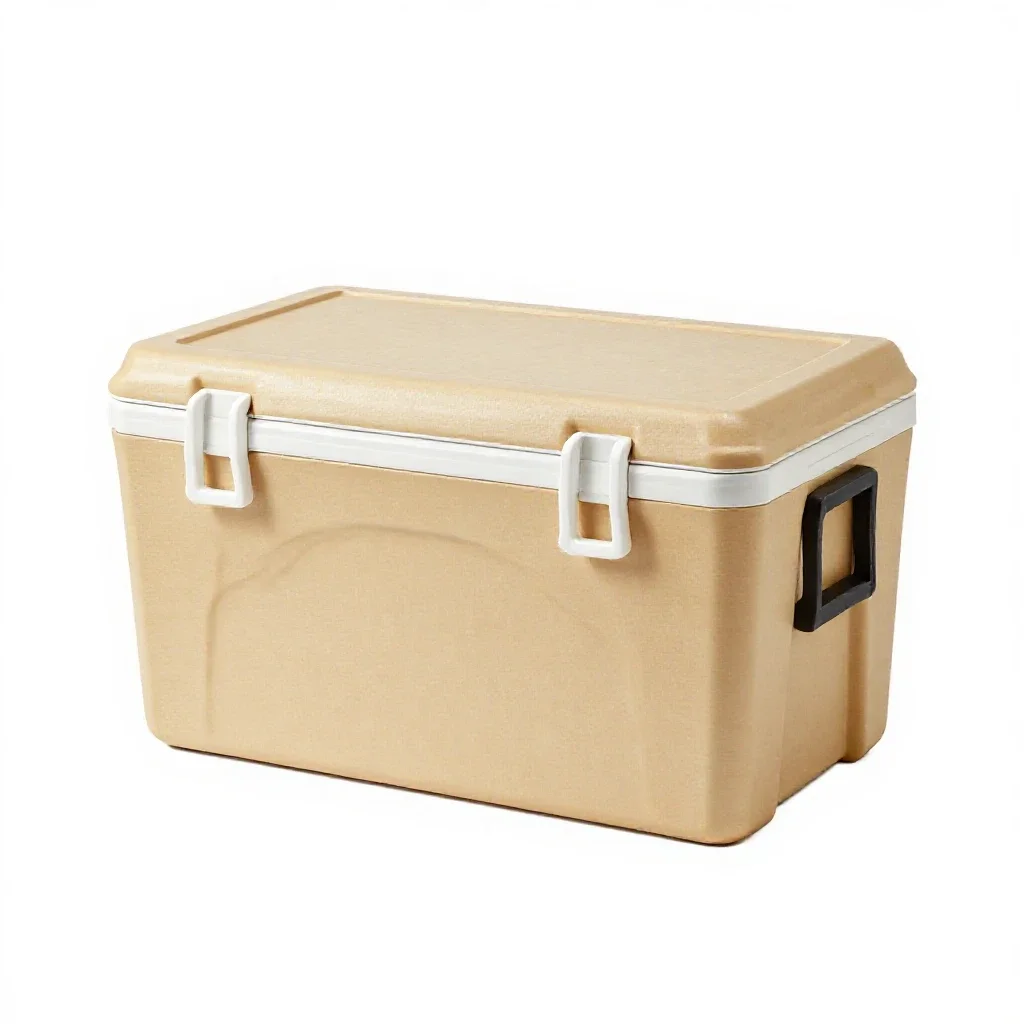 Cooler box isolated on a white background
